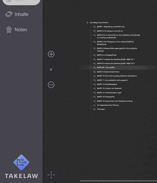 screenshot interface navigation