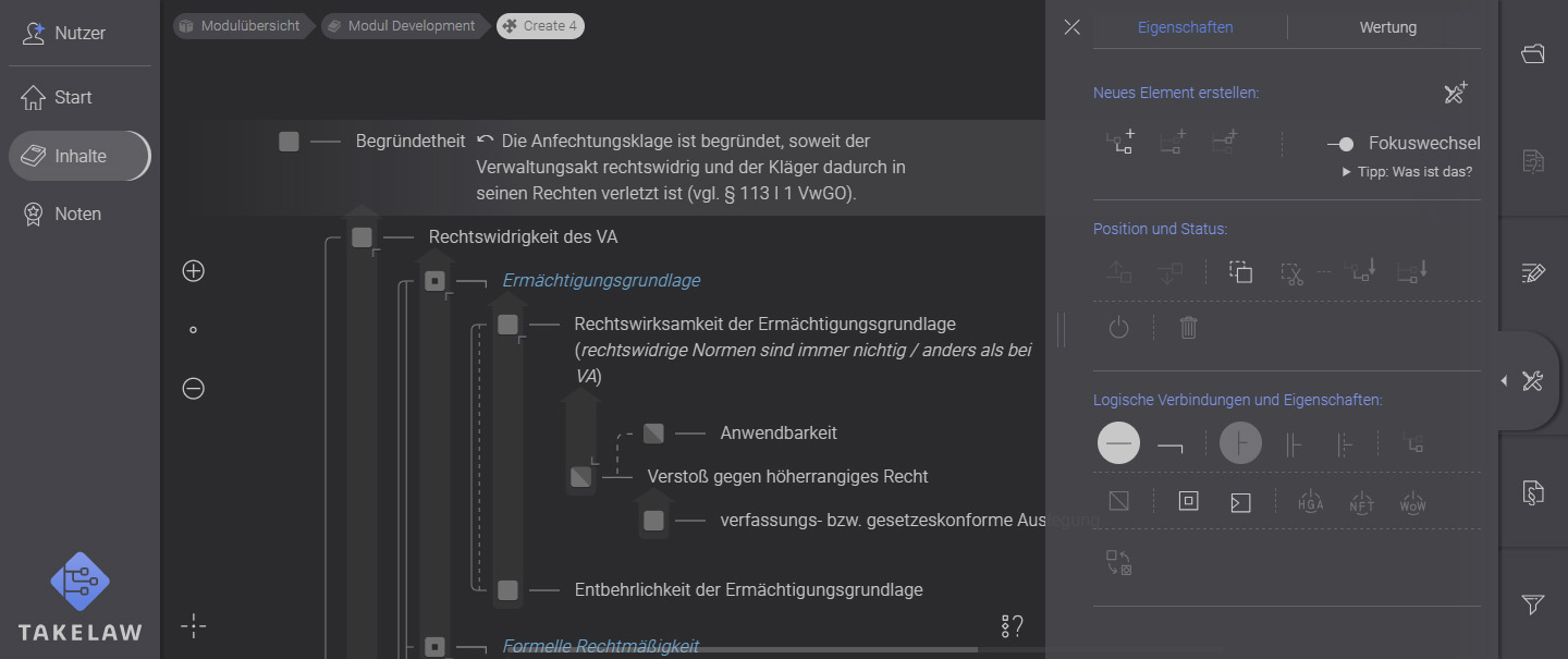 screenshot Optionen-Tab im Create